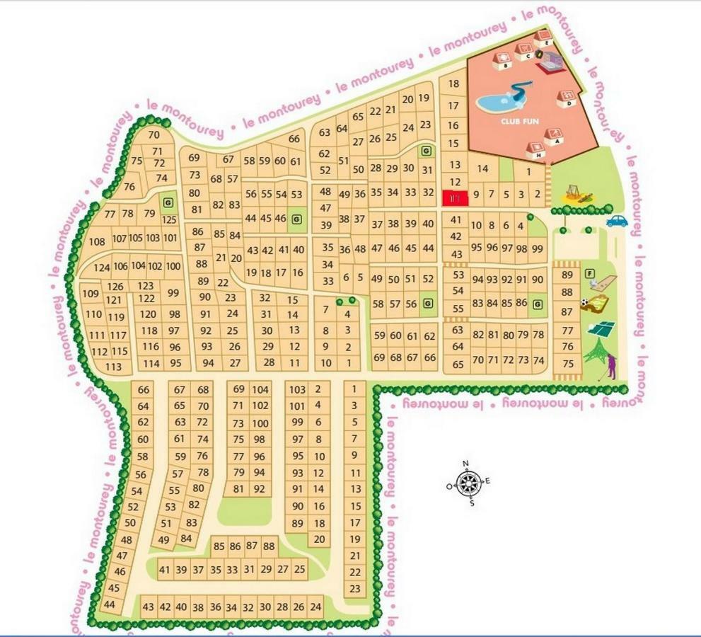 索布鲁蒙图尔雷露营地 Fréjus 外观 照片